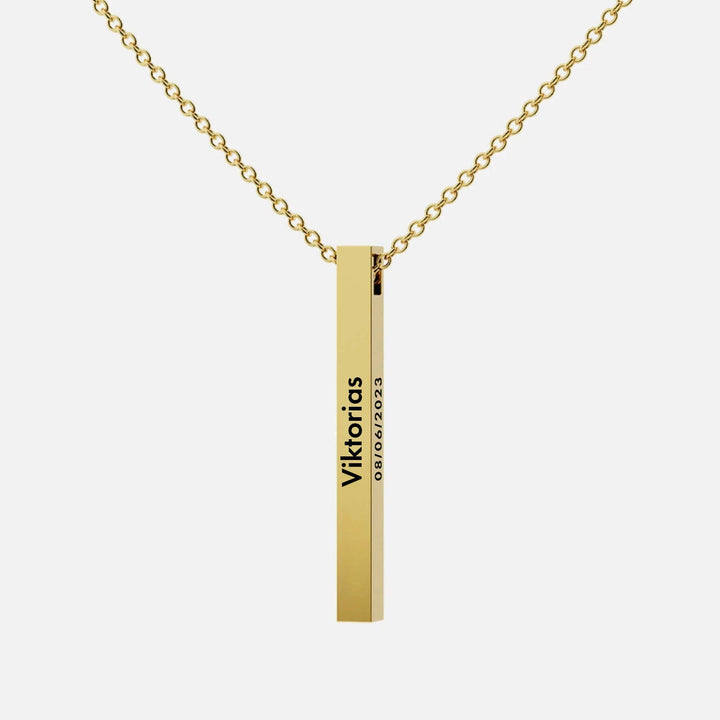 Personalised Bar Necklace